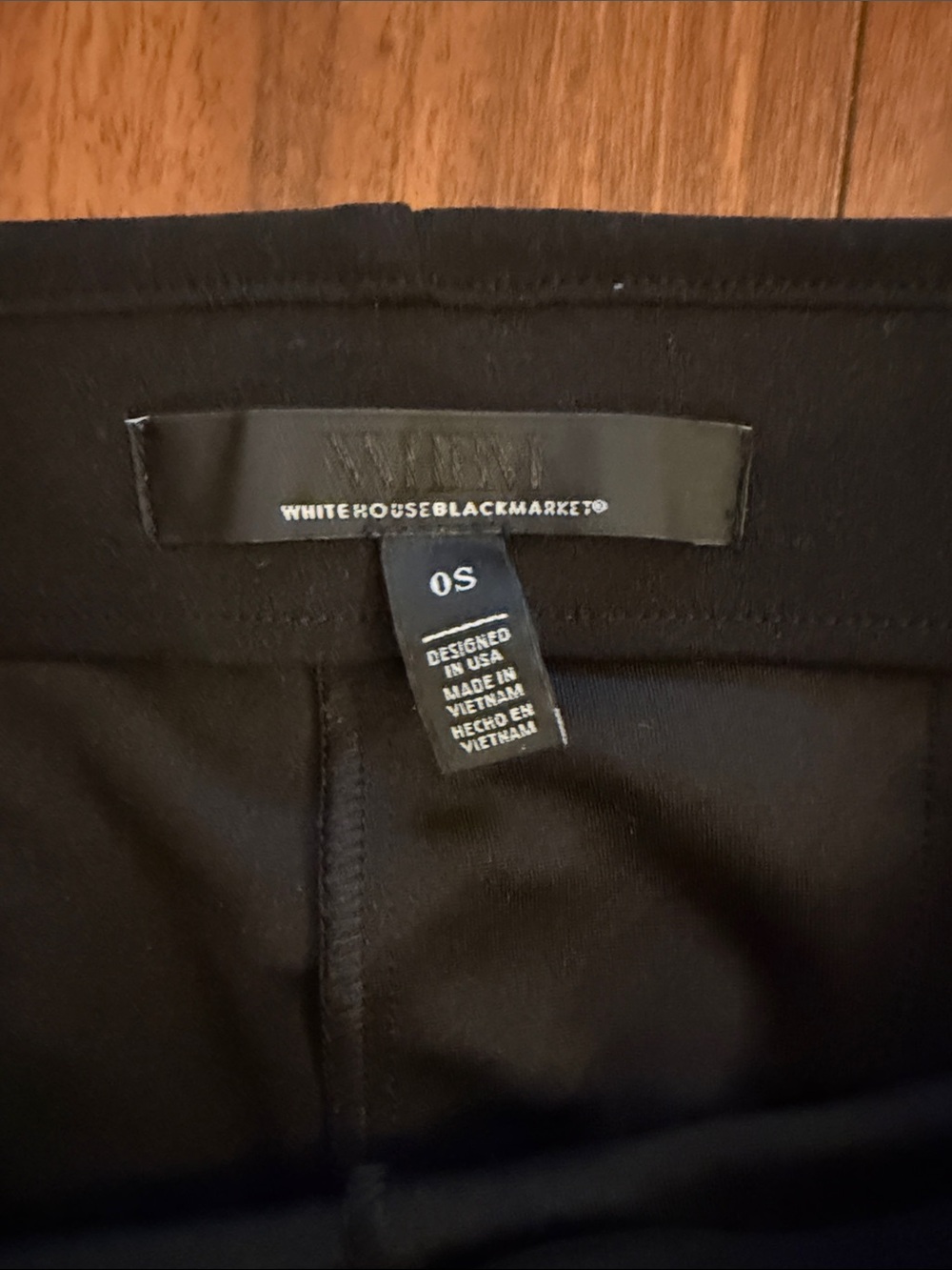 White House Black Market Black Pull-On Pants - Picture 2 of 9